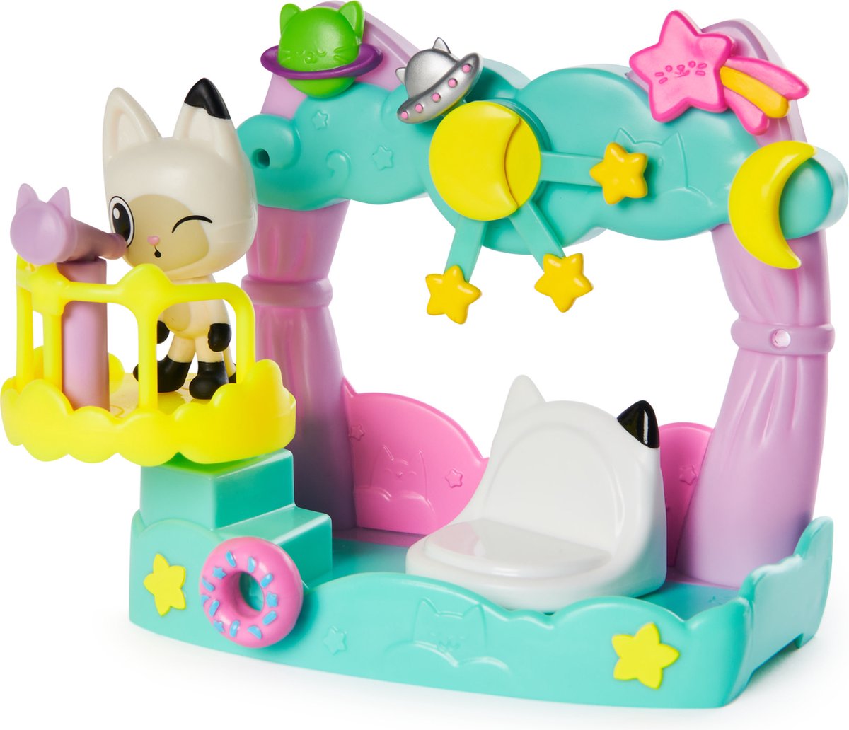 Gabby's Poppenhuis Pandy Paws Sterrenkijk Balkon Speelset