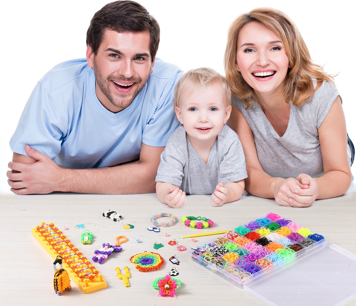 Behave Loom Bands Starterpakket - 38 Kleuren & Accessoires