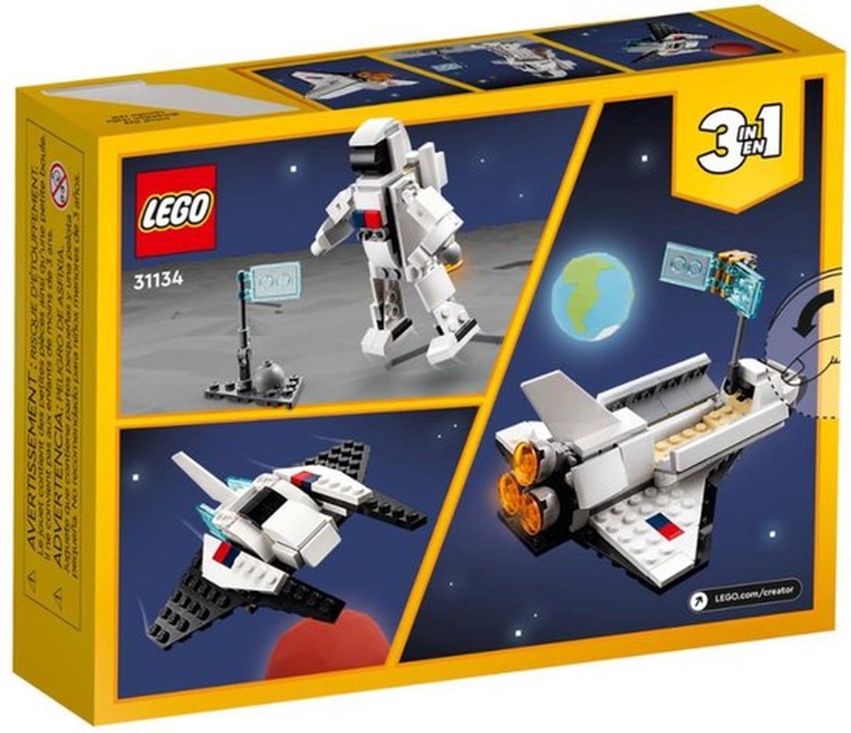LEGO Creator 3-in-1 Ruimte Shuttle Set - 31134