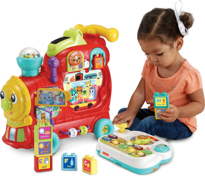 VTech Baby Rijd & Leer Letterlocomotief - Educatief Speelgoed