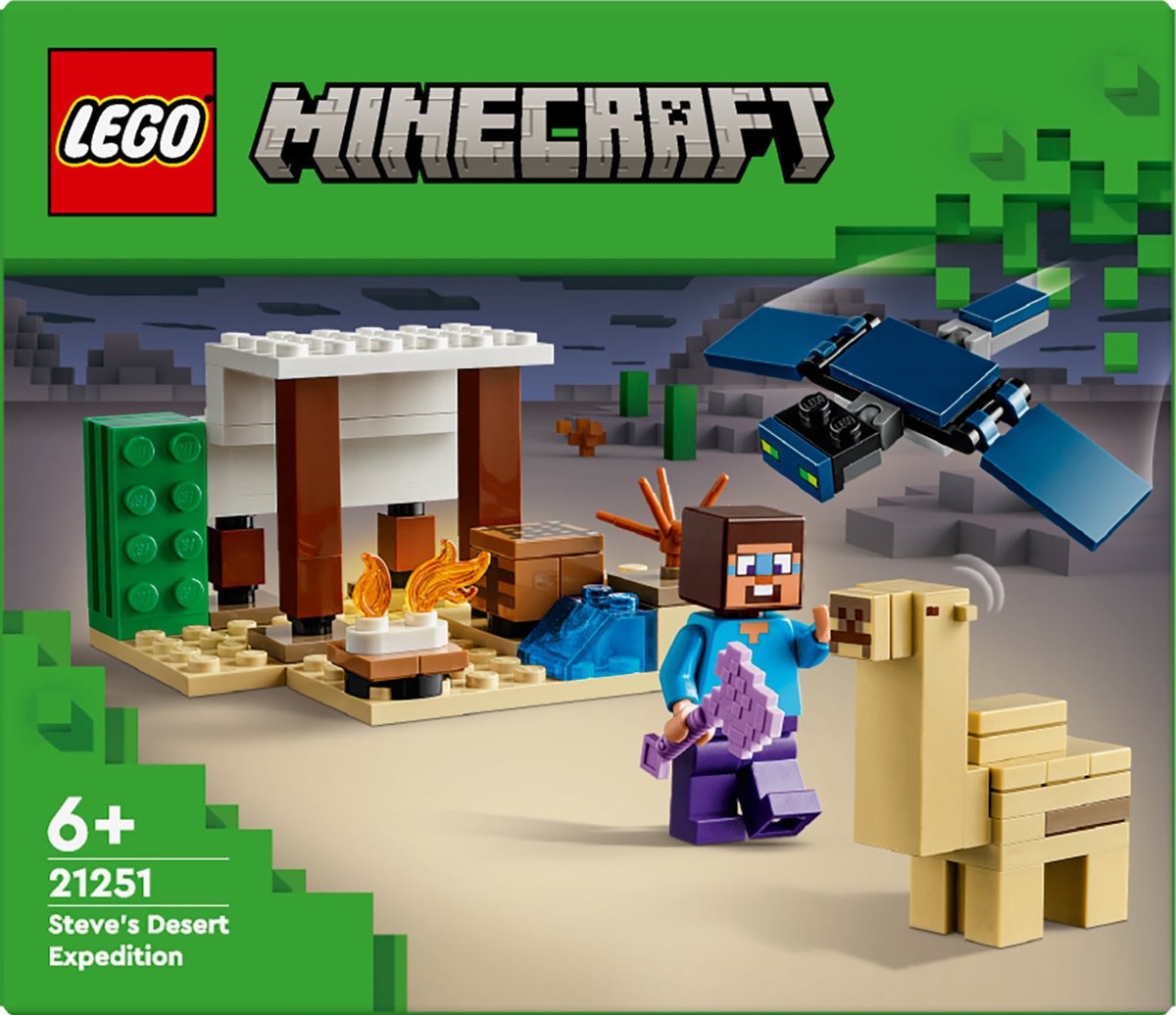 LEGO Minecraft Steve's Woestijnexpeditie - 21251