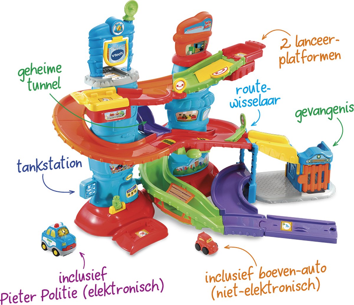 VTech Toet Toet Auto's Politietoren Speelset