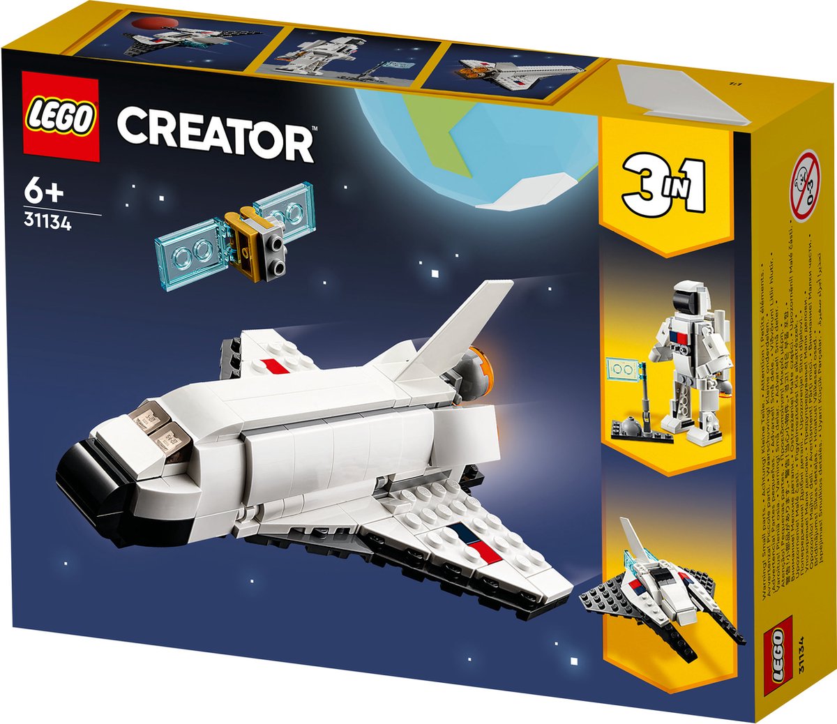 LEGO Creator 3-in-1 Ruimte Shuttle Set - 31134