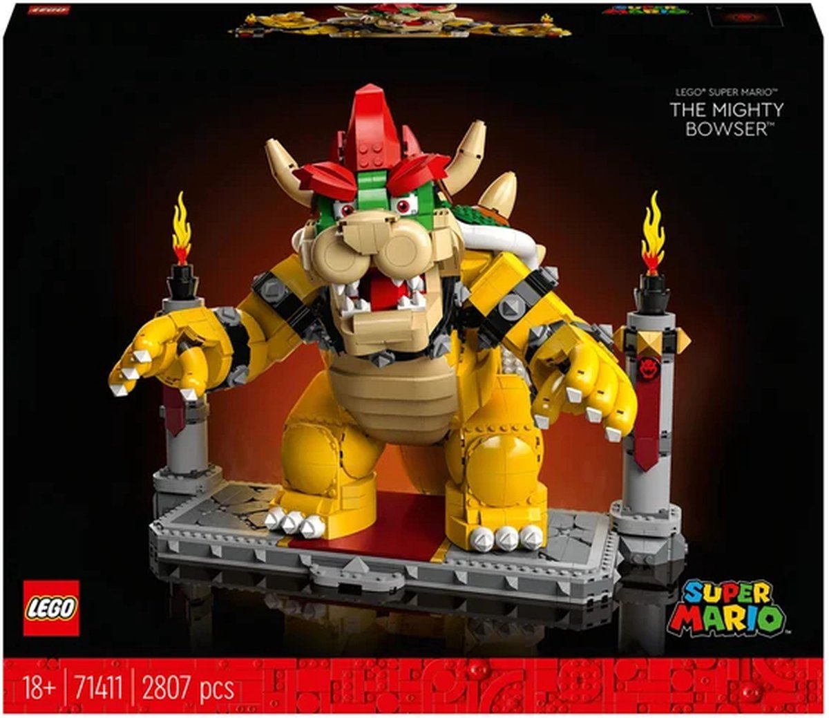 LEGO Super Mario De Krachtige Bowser - 71411