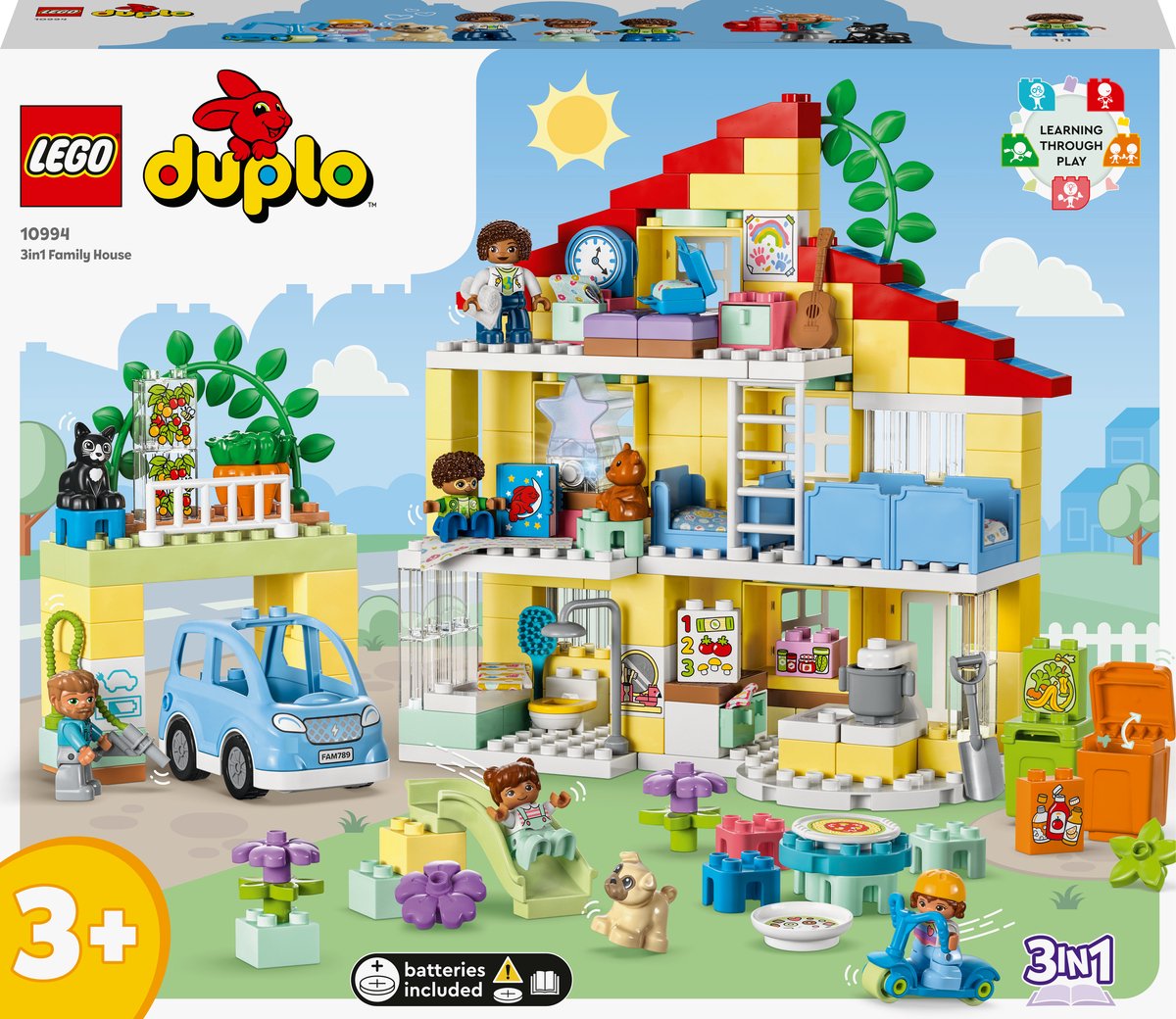 LEGO DUPLO 3-in-1 Poppenhuis - 10994