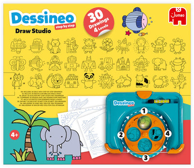 Jumbo Dessineo Leren Tekenen Set voor Kinderen vanaf 4 jaar