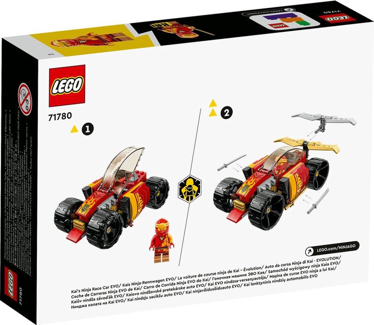 LEGO NINJAGO Kai's Ninja Racewagen - 71780