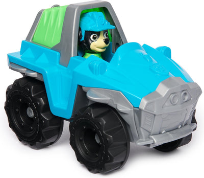 PAW Patrol Rex Voertuig en Speelfiguur - 15 cm