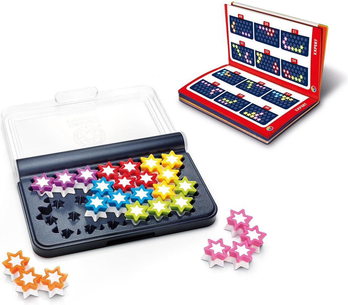 SmartGames IQ Stars - Compact Puzzelspel voor Slimme Breinen