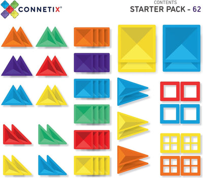 Connetix Baan Run Set - 92-delig Magnetisch Bouwpakket