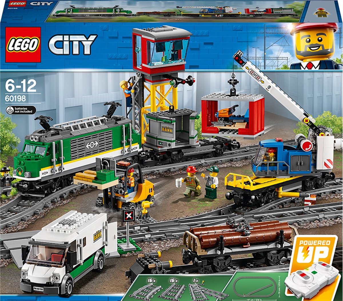 LEGO City Goederentrein met Afstandsbediening - 60198