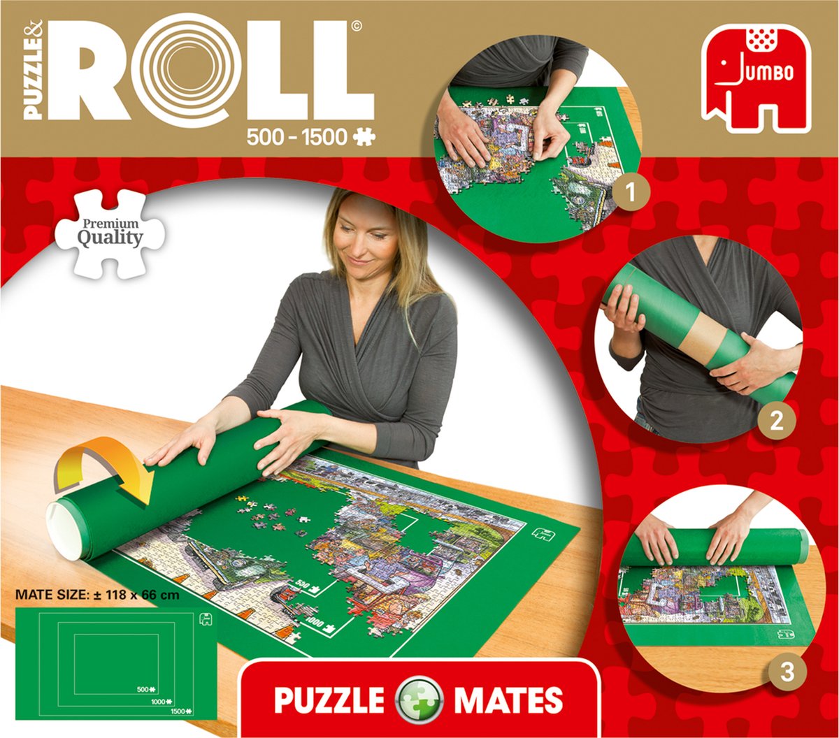 Jumbo Puzzle Mates Rolmat voor Puzzels tot 1500 Stukjes