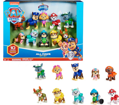 PAW Patrol 10e Verjaardag Collectie - 10 Articulerende Figuren