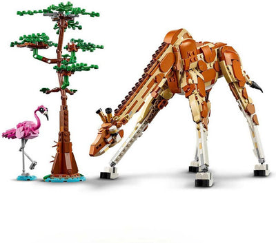 LEGO Creator Safari Dieren 3-in-1: Giraf, Leeuw & Gazellen