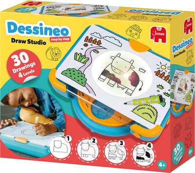 Jumbo Dessineo Leren Tekenen Set voor Kinderen vanaf 4 jaar
