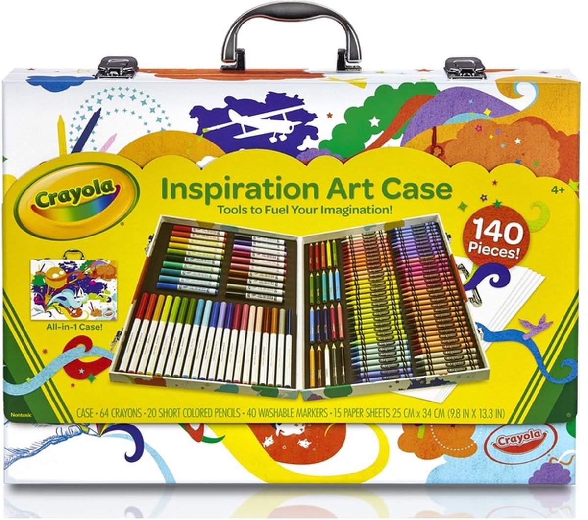 Crayola Inspiratie Koffer - Creatief Tekenset voor Kinderen