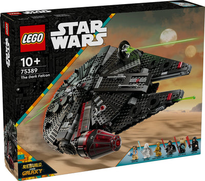 LEGO Star Wars Millennium Falcon Zwart - 75389