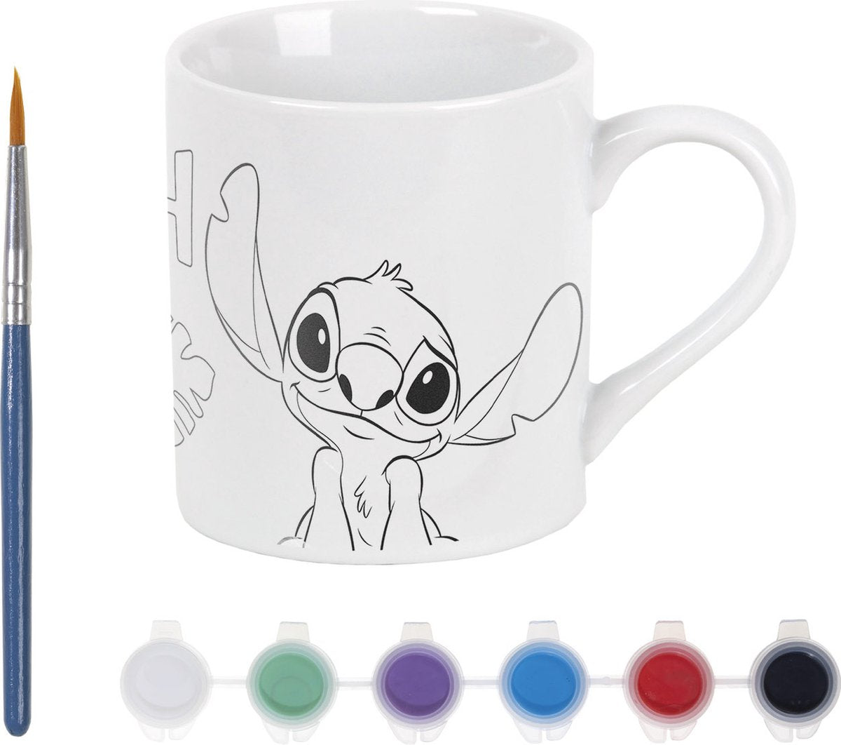 Totum Disney Lilo & Stitch Kleur je Eigen Keramische Mok