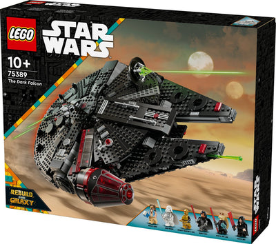 LEGO Star Wars Millennium Falcon Zwart - 75389
