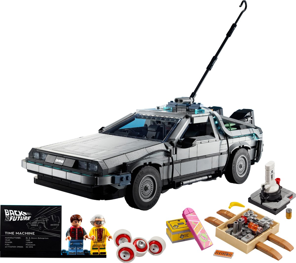 LEGO Creator Icons Tijdmachine van Back to the Future - 10300