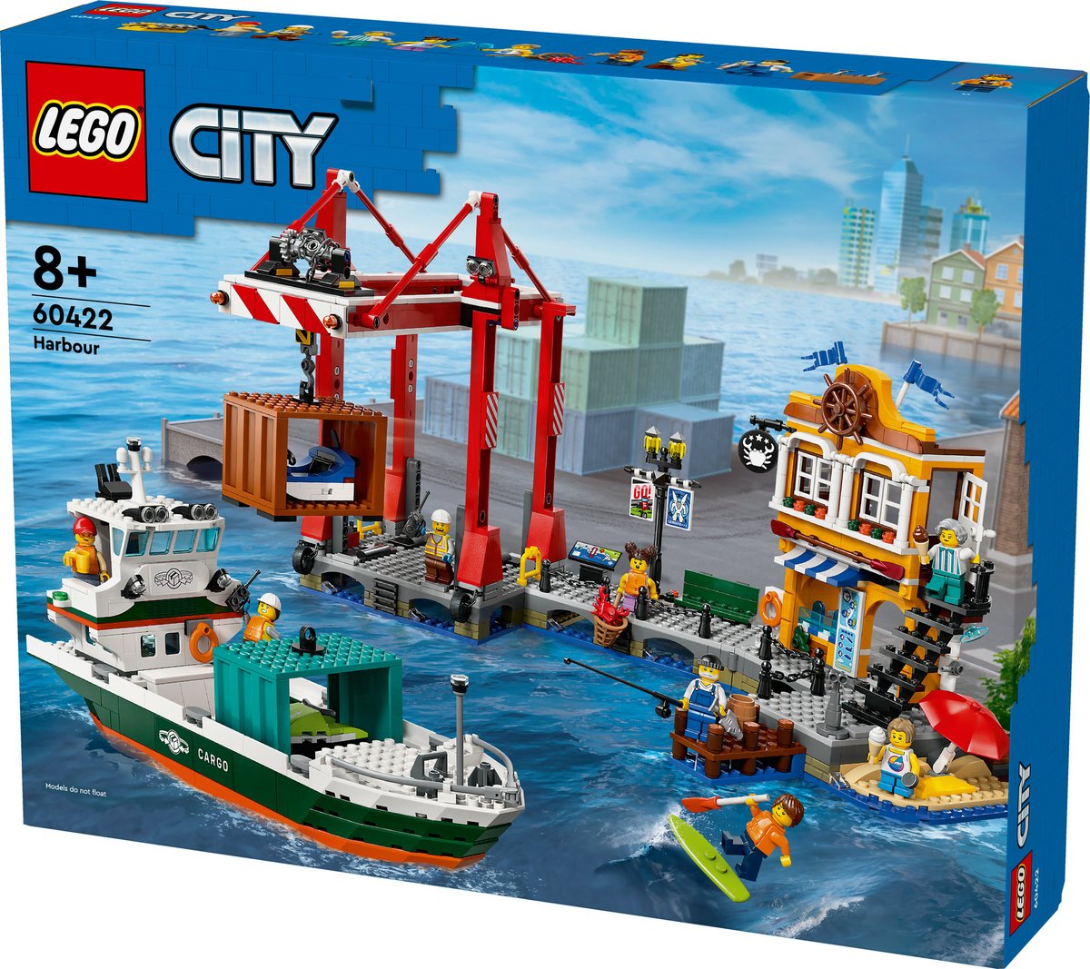 LEGO City Haven met Speelgoedvracht - 60422
