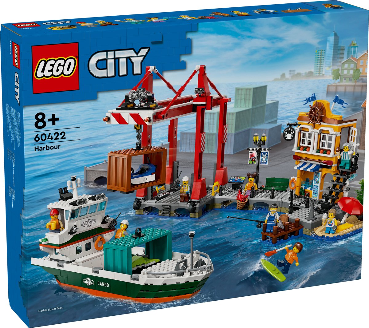 LEGO City Haven met Speelgoedvracht - 60422