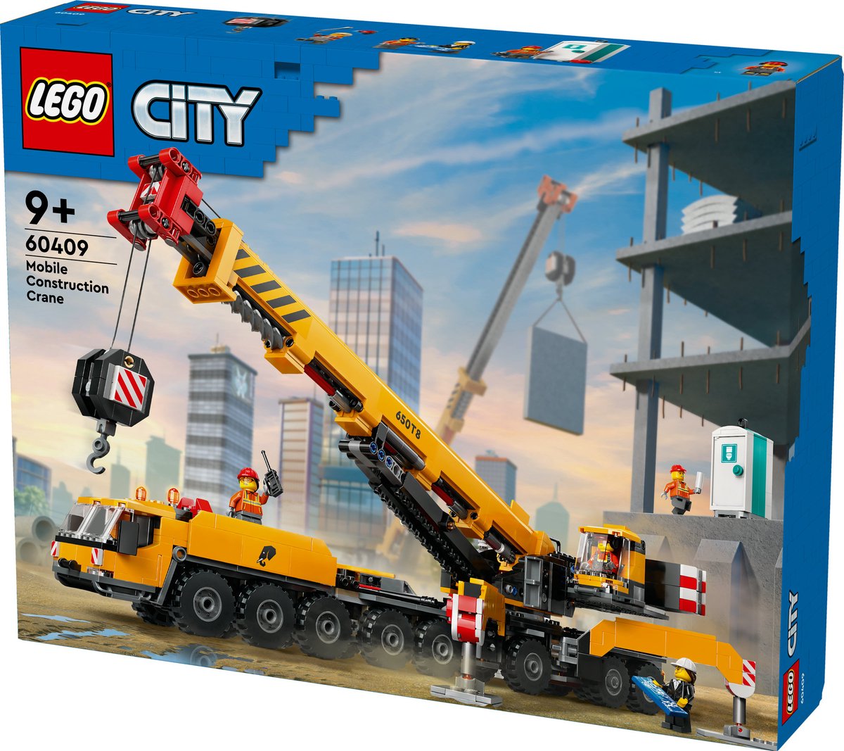 LEGO City Mobiele Bouwkraan Geel - 60409