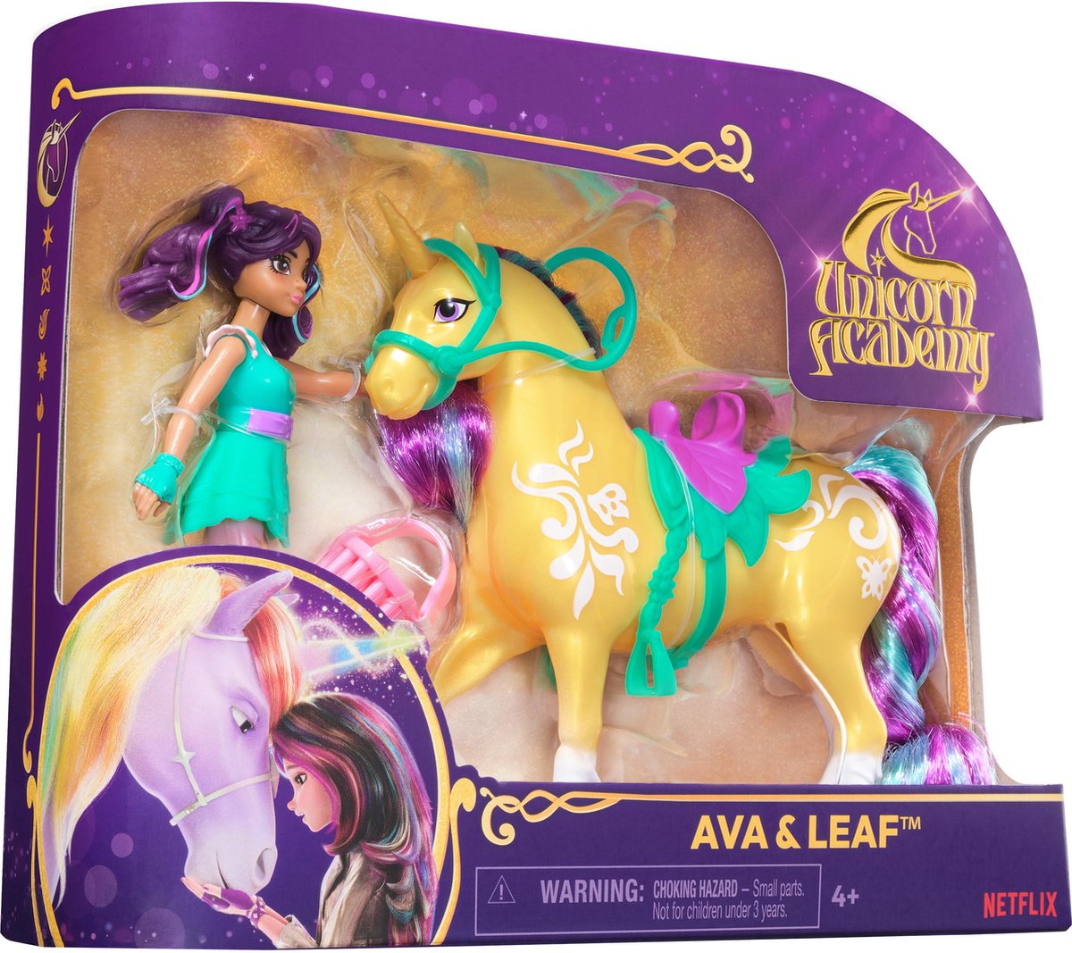 Unicorn Academy Ava & Leaf Speelset met Accessoires