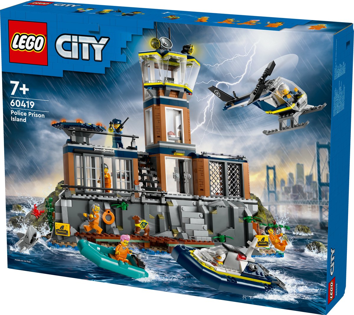 LEGO City Politie Eilandgevangenis Set - 60419