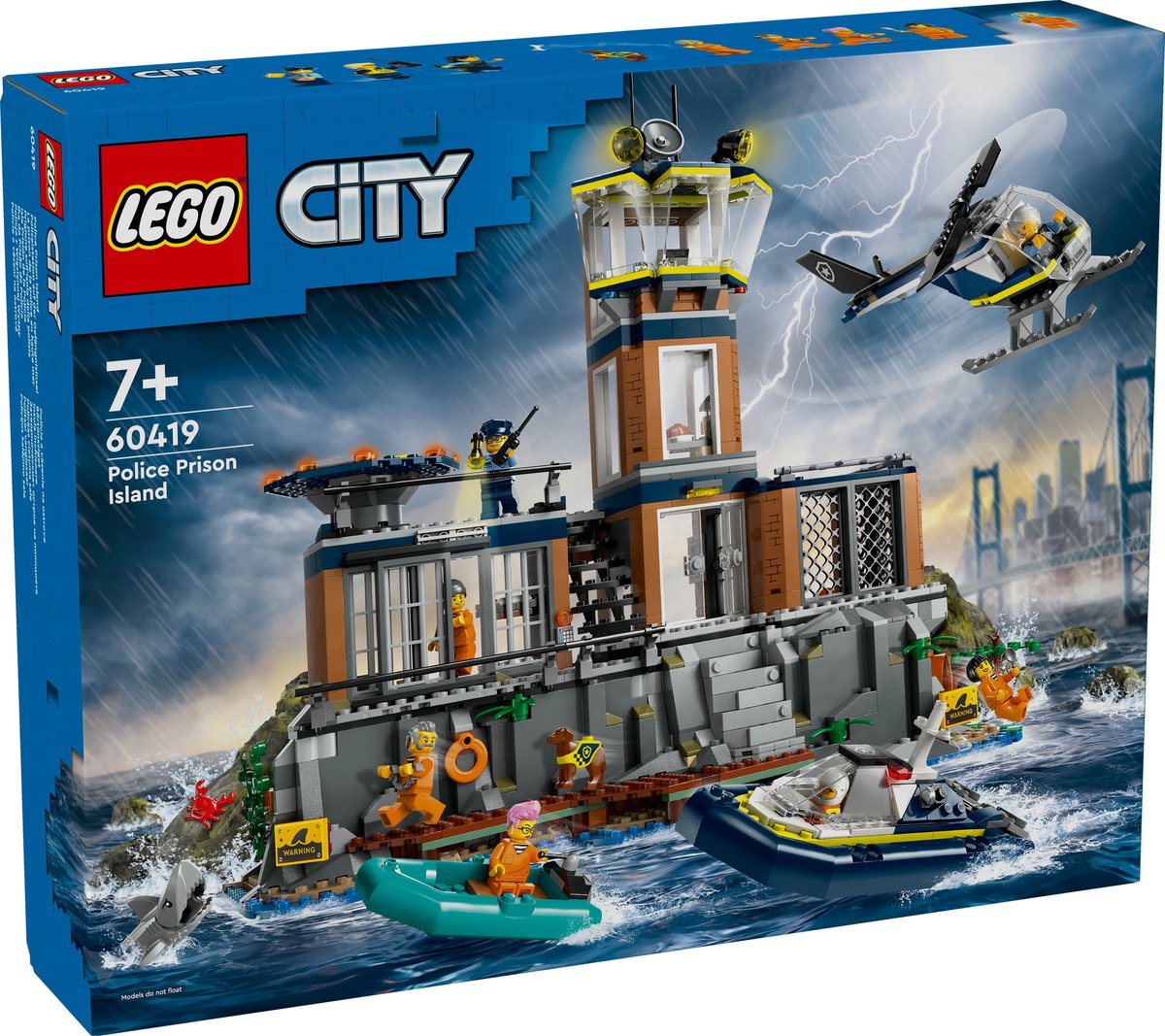 LEGO City Politie Eilandgevangenis Set - 60419