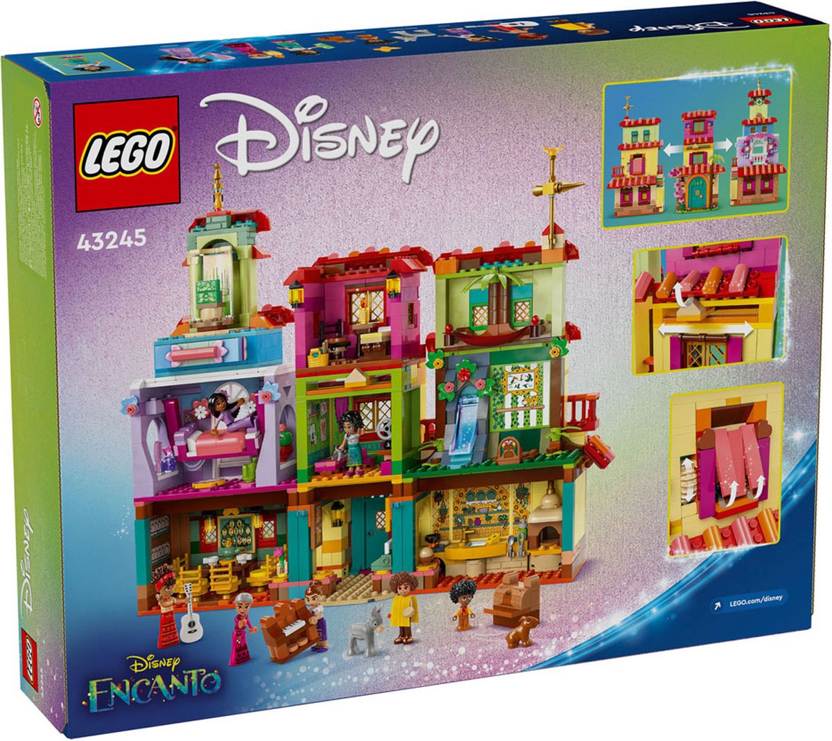 LEGO Disney Encanto Magisch Huis van de Familie Madrigal 43245