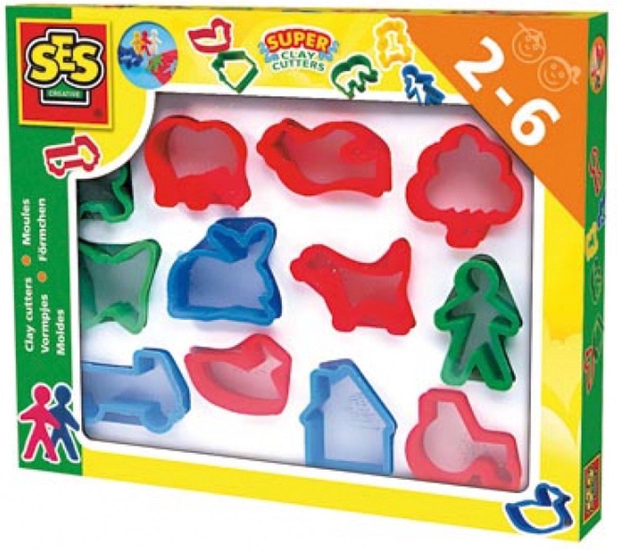 SES Kleivormpjes Set van 12 Stuks