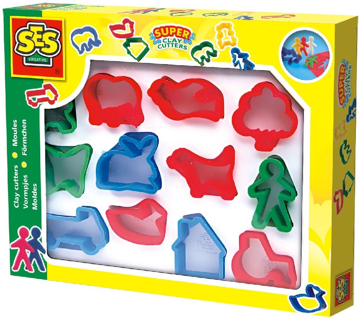SES Kleivormpjes Set van 12 Stuks