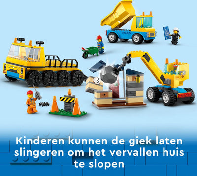 LEGO City Bouw- en Sloopvoertuigen Set - 60391