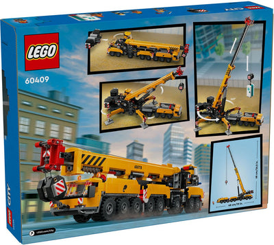 LEGO City Mobiele Bouwkraan Geel - 60409