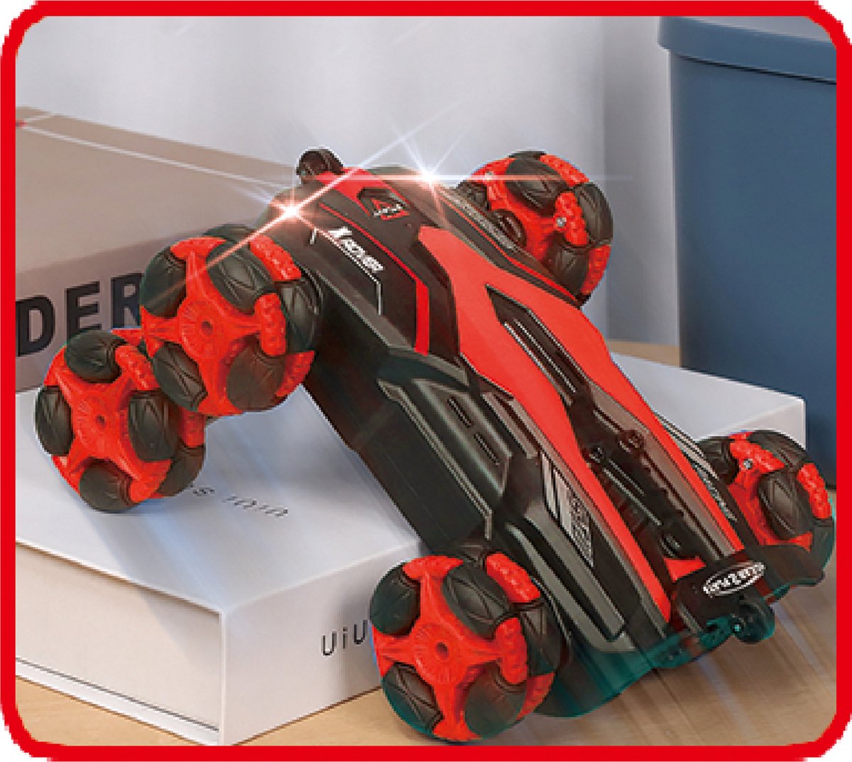 Gear2Play RC X-Rover 6-Wiel Stuntauto met Accu