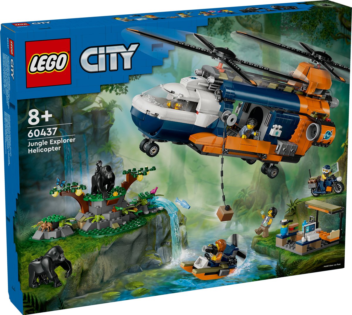 LEGO City Jungle Helikopterbasis - 60437