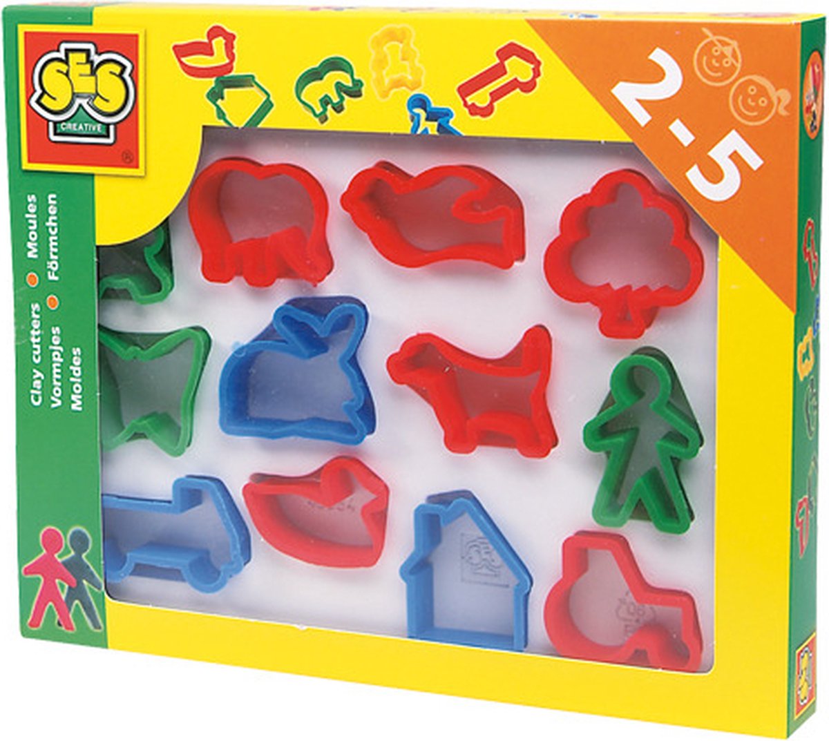 SES Kleivormpjes Set van 12 Stuks