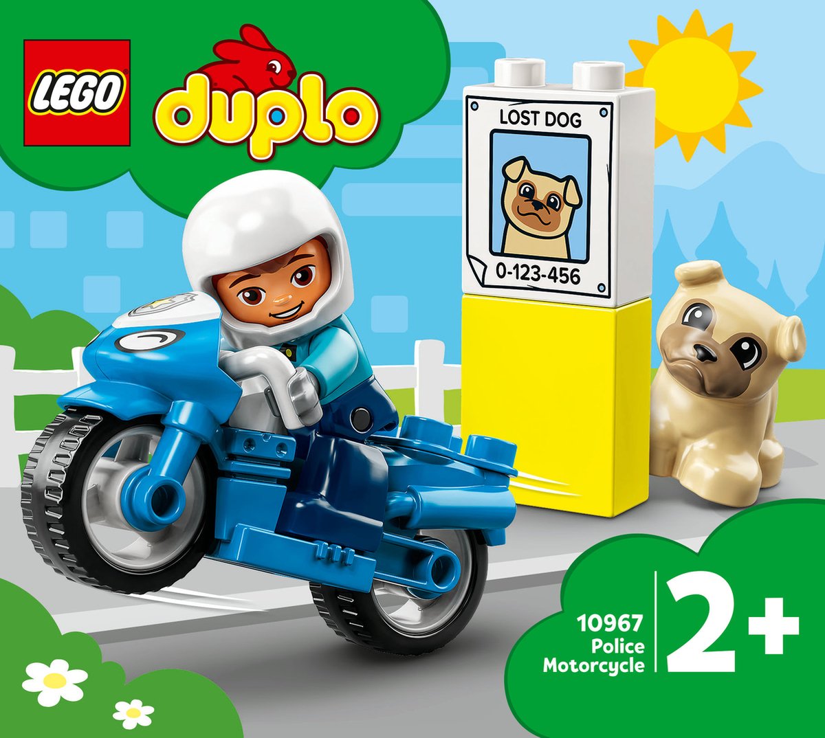 LEGO DUPLO Politie Motorfiets - 10967