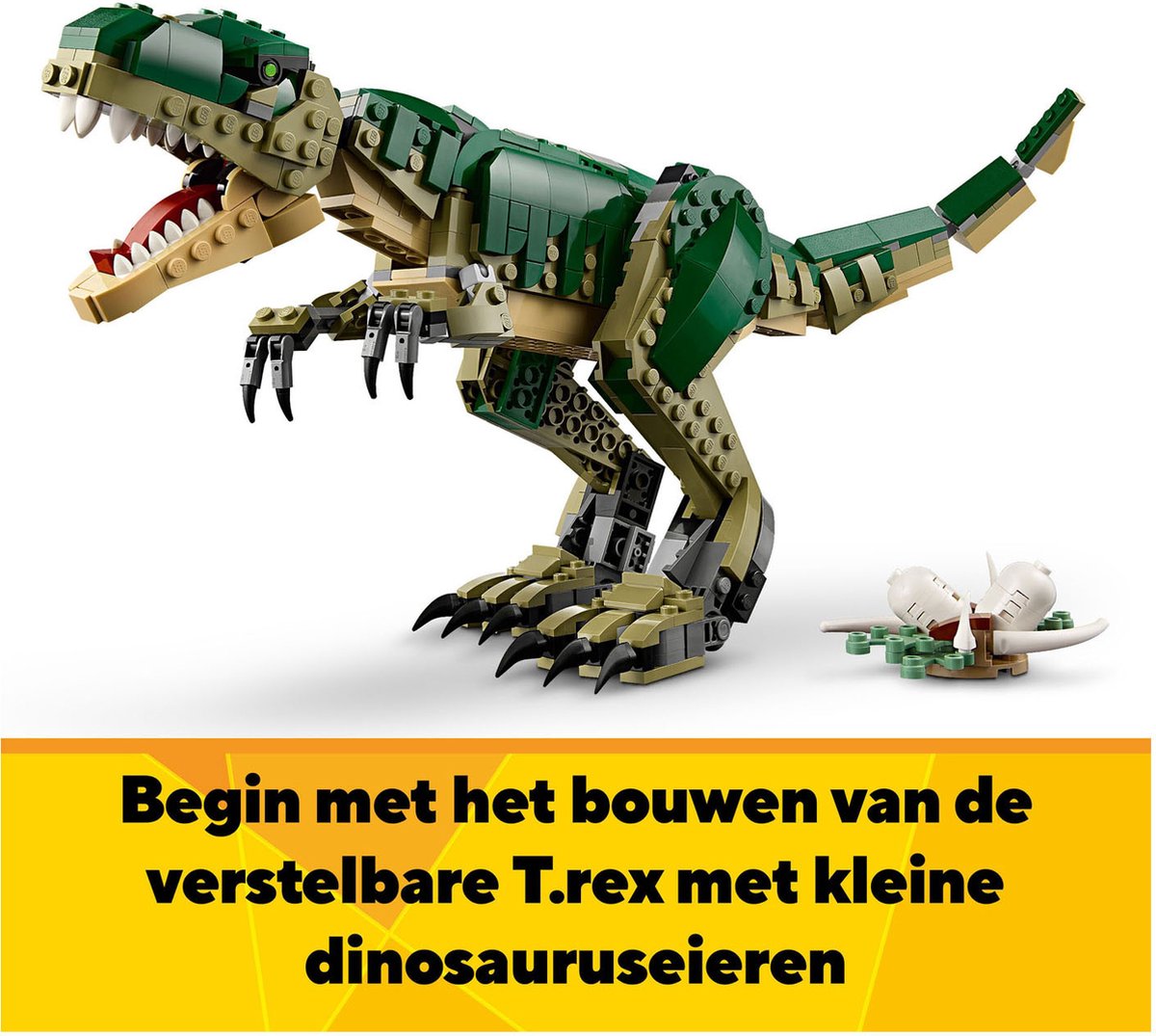 LEGO Creator 3in1 T. rex Dinosaurus Bouwset - 31151