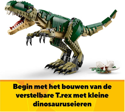 LEGO Creator 3in1 T. rex Dinosaurus Bouwset - 31151