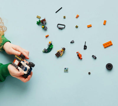 LEGO City Jungle Explorers: Panda Rouge Avontuur - 60424