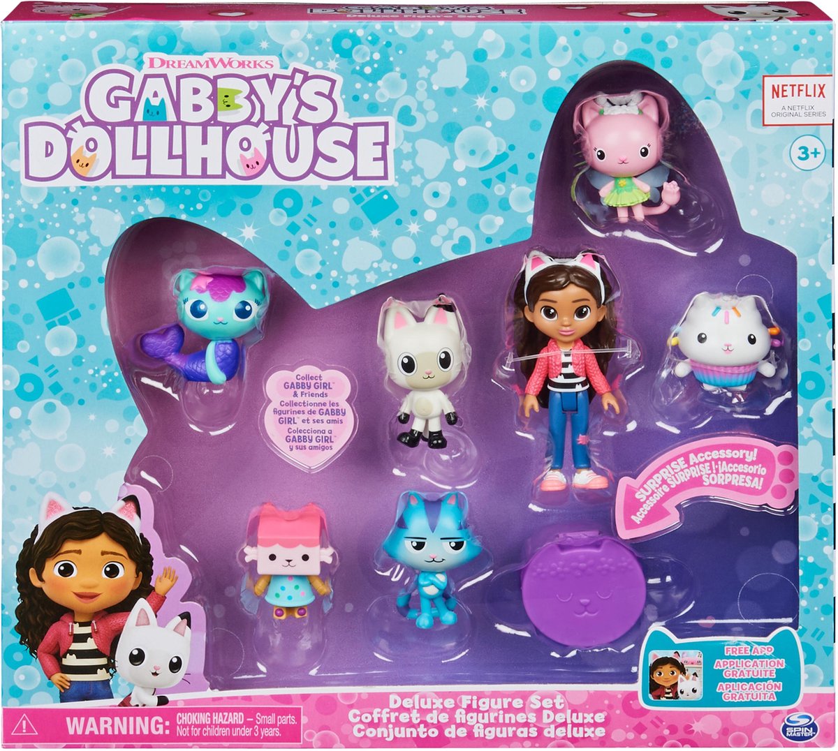 Spin Master Gabby's Poppenhuis Deluxe Figuren Set