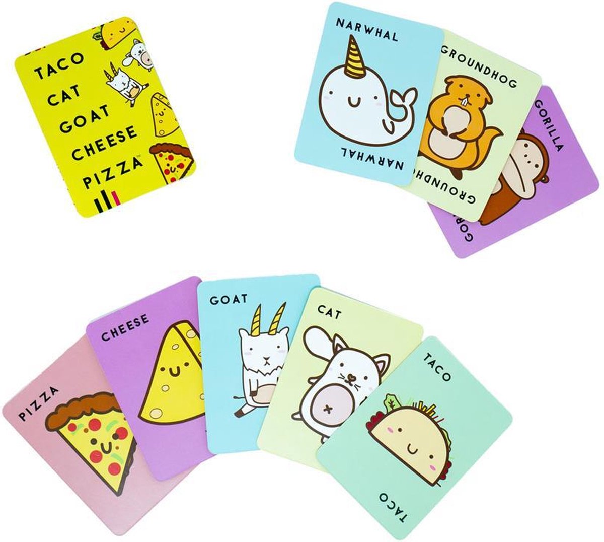 Geronimo Games TACO KAT GEIT KAAS PIZZA Kaartspel