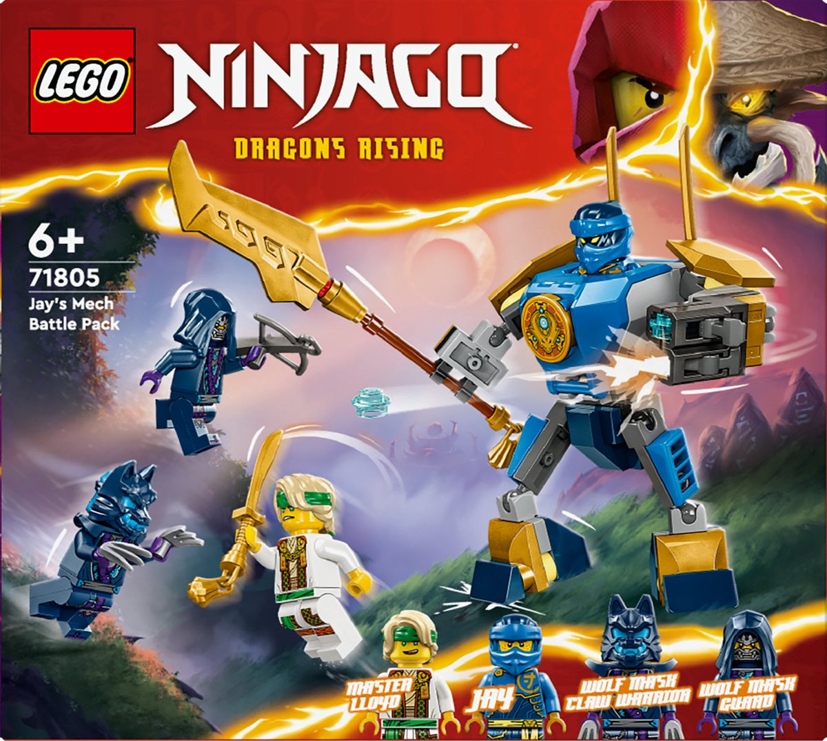 LEGO NINJAGO Gevechtsset Jay's Mech - 71805