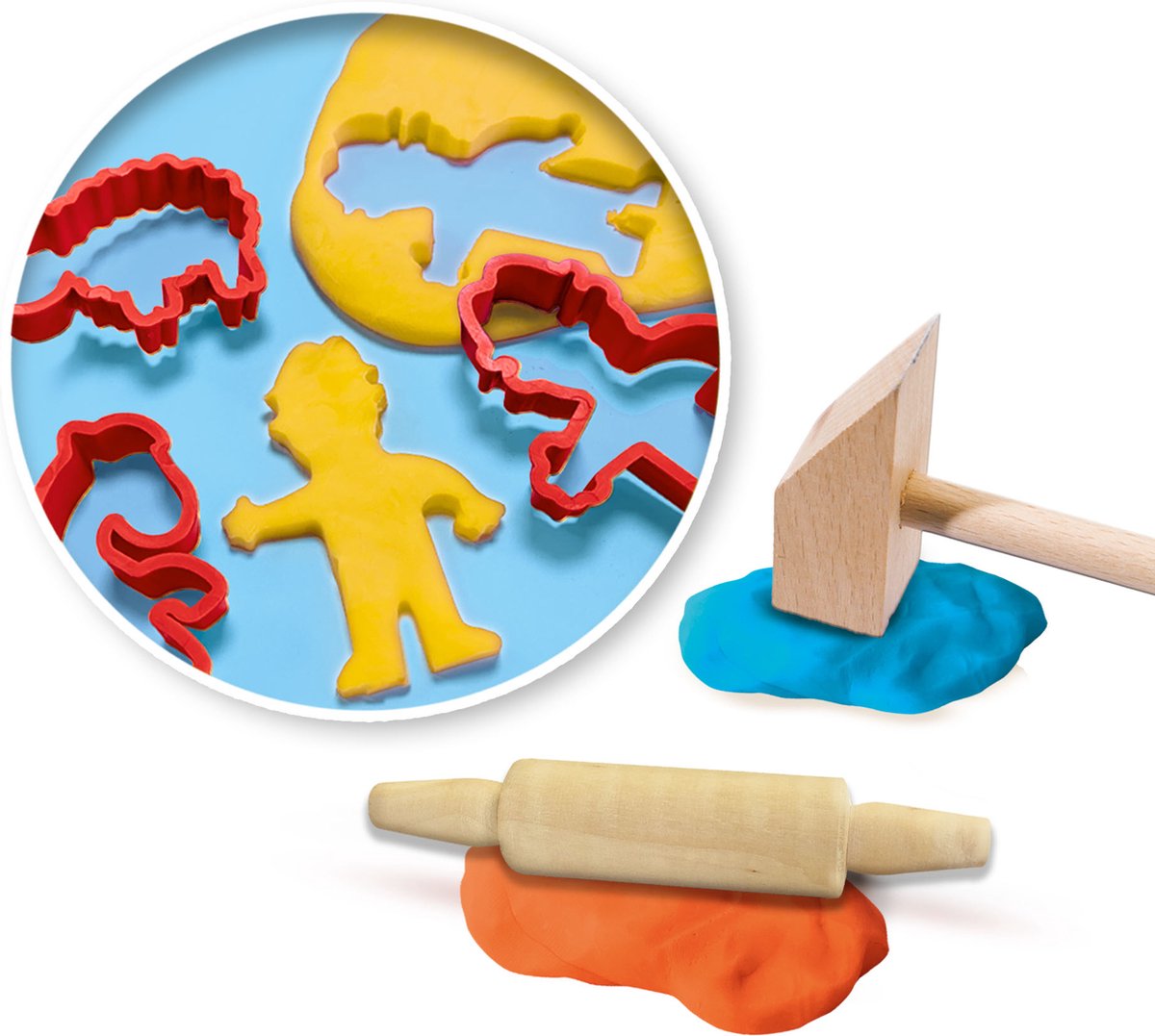 SES Creative My First Mega Klei Kit met Gereedschap