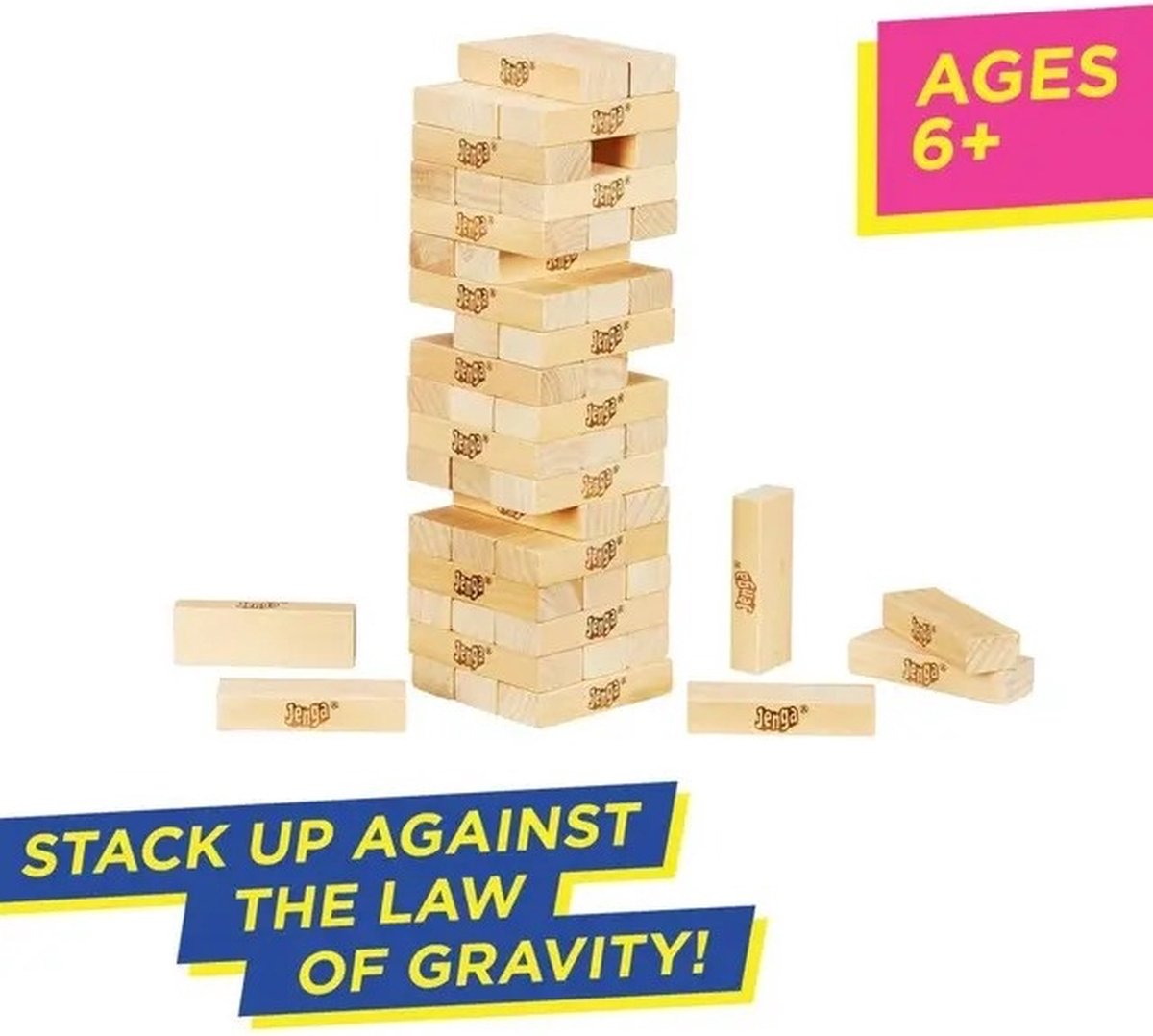 Hasbro Gaming Jenga - Houten Behendigheidsspel