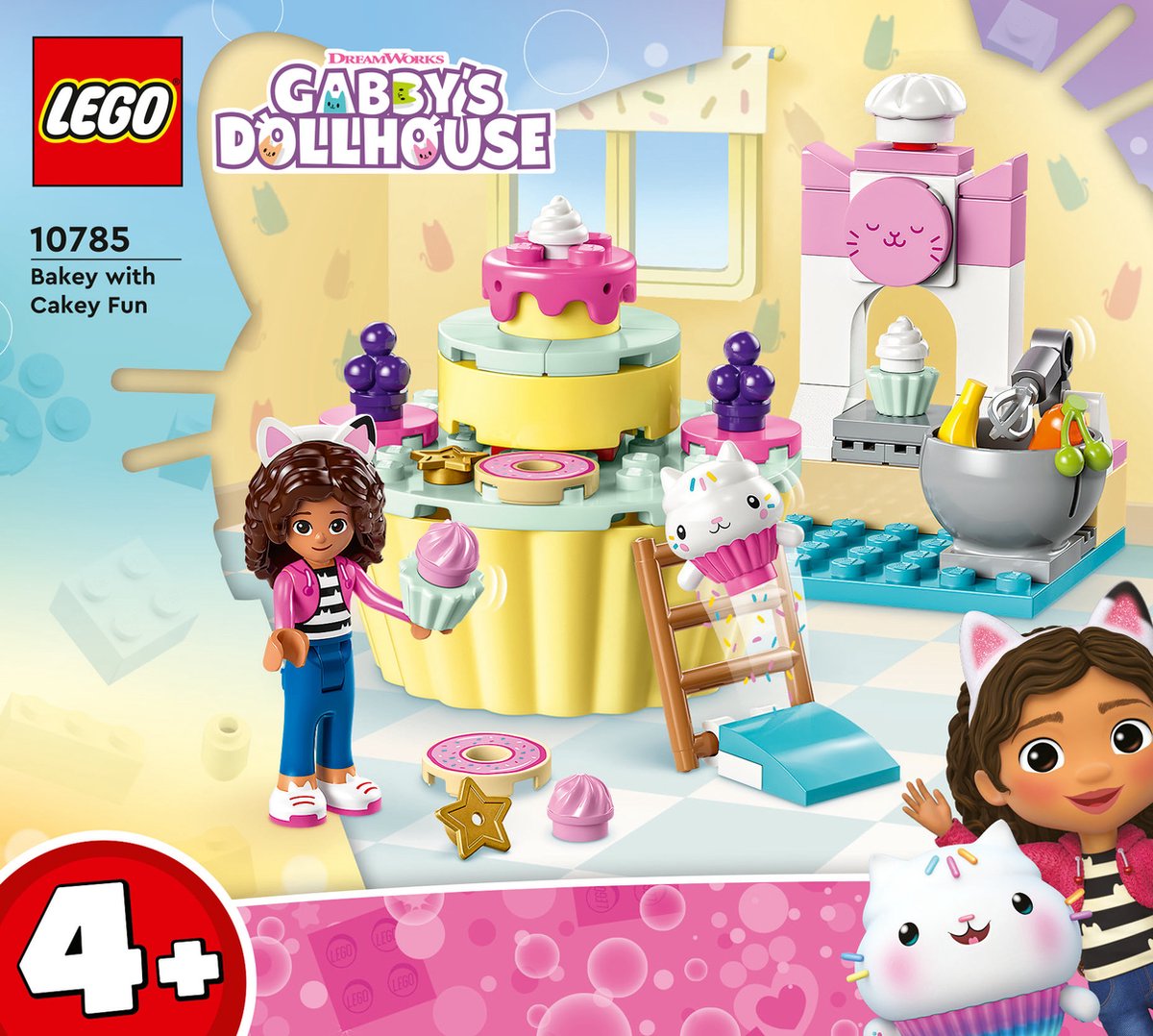 LEGO Gabby's Poppenhuis Bakplezier met Cakey - 10785