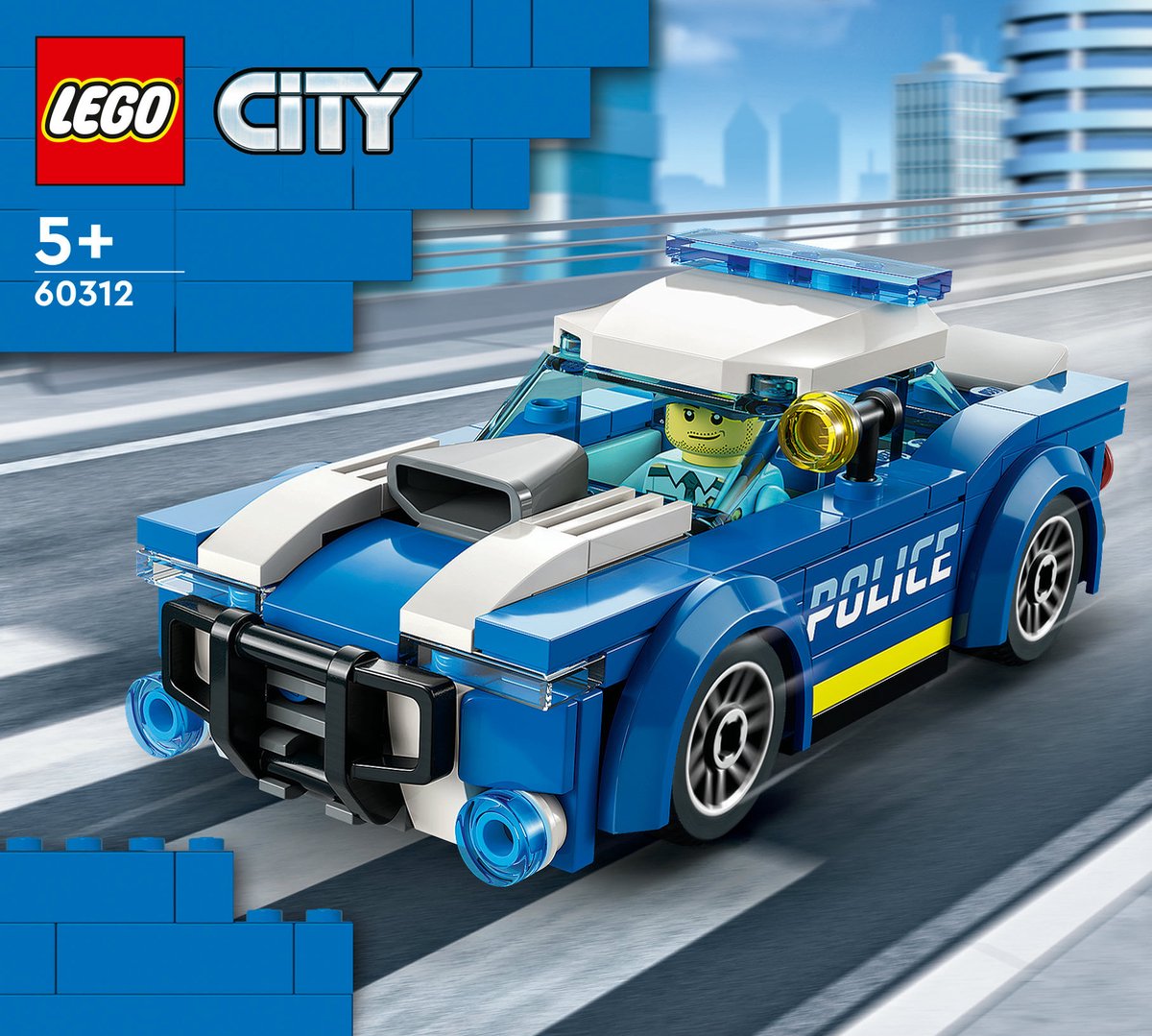LEGO City Politiewagen voor Kinderen 5+ - 60312
