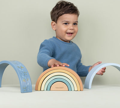 Little Dutch Regenboog Stapelaar Vrienden van het Bos FSC